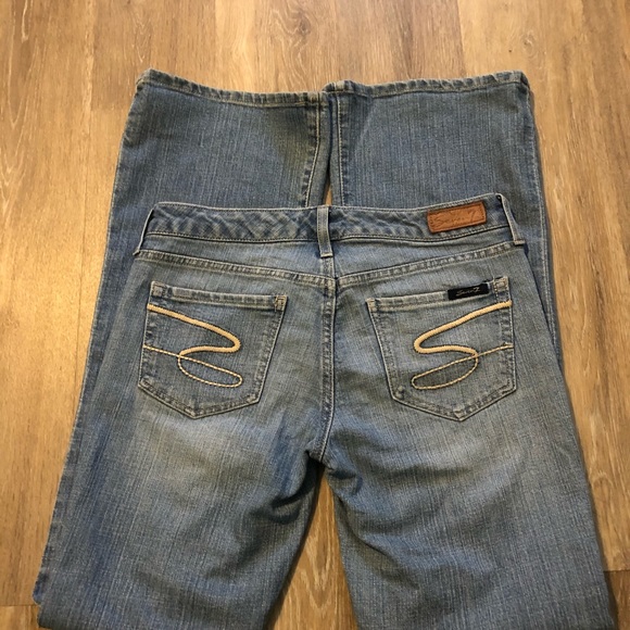 Seven Flare Leg Jeans - Picture 2 of 4